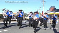 Coffs Regional Brass Band Anzac Day 2013